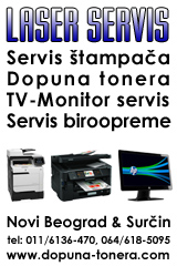 Laser servis - servis tampaa, tv-monitor servis, dopuna tonera, servis biroopreme