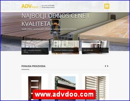 PVC, aluminijumska stolarija, www.advdoo.com