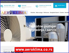 Klima ureaji, www.aeroklima.co.rs