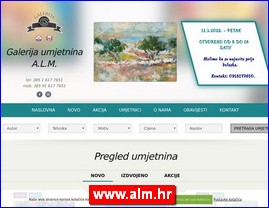 Galerije slika, slikari, ateljei, slikarstvo, www.alm.hr