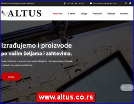 Plastika, guma, ambalaža, www.altus.co.rs