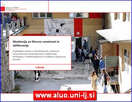 Galerije slika, slikari, ateljei, slikarstvo, www.aluo.uni-lj.si