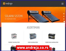 Energetika, elektronika, Vojvodina, www.andreja.co.rs