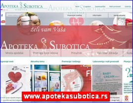 Lekovi, preparati, apoteke, www.apotekasubotica.rs