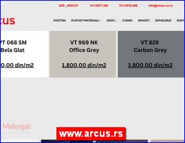 Nameštaj, Srbija, www.arcus.rs