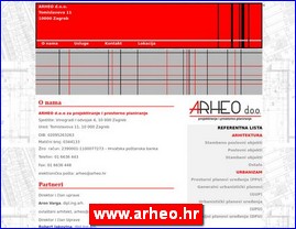 Arhitektura, projektovanje, www.arheo.hr