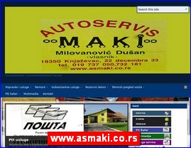 Automobili, servisi, delovi, www.asmaki.co.rs