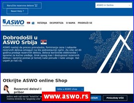 Bela tehnika, Srbija, www.aswo.rs