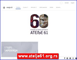 Galerije slika, slikari, ateljei, slikarstvo, www.atelje61.org.rs