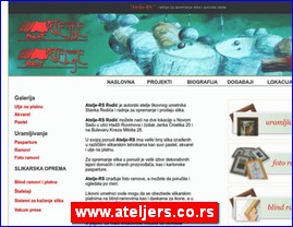 Galerije slika, slikari, ateljei, slikarstvo, www.ateljers.co.rs