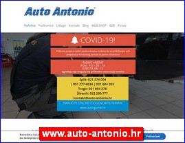 Automobili, servisi, delovi, www.auto-antonio.hr