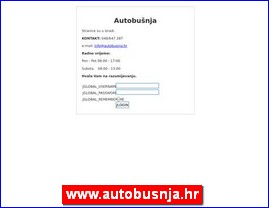 Automobili, servisi, delovi, www.autobusnja.hr
