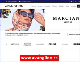 Avanglion doo, naoare za sunce, optiki ramovi, Beograd, www.avanglion.rs