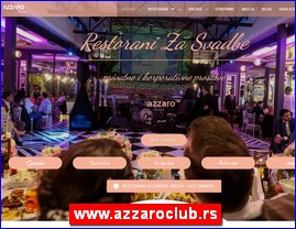 Ketering, catering, organizacija proslava, organizacija venanja, www.azzaroclub.rs