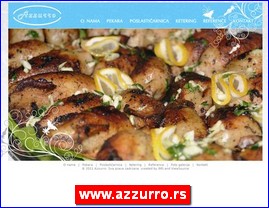 Ketering, catering, organizacija proslava, organizacija venanja, www.azzurro.rs