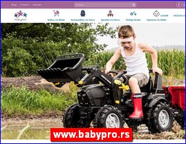 Oprema za decu i bebe, www.babypro.rs