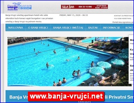 Hoteli, moteli, hosteli,  apartmani, smeštaj, www.banja-vrujci.net