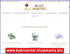 Oprema za decu i bebe, www.bebicentar.shopmania.biz