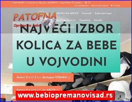 Oprema za decu i bebe, www.bebiopremanovisad.rs