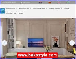 Moleri, kreenje, gipsani radovi, www.bekostyle.com