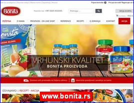 Konditorski proizvodi, keks, čokolade, bombone, torte, sladoledi, poslastičarnice, www.bonita.rs