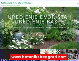 BB Beograd - ureivanje bate i dvorita, unutranja i spoljanja dekoracija, cvee za terasu, podna biljna dekoracija, dekorativni kamen, beli kamen, www.botanikabeograd.com