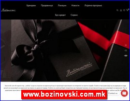 Zlatare, zlato, zlatarstvo, nakit, satovi, www.bozinovski.com.mk