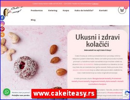 Konditorski proizvodi, keks, čokolade, bombone, torte, sladoledi, poslastičarnice, www.cakeiteasy.rs
