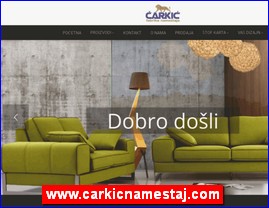 Nameštaj, Srbija, www.carkicnamestaj.com