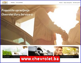 Automobili, www.chevrolet.ba