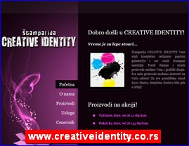 Grafiki dizajn, tampanje, tamparije, firmopisci, Srbija, www.creativeidentity.co.rs