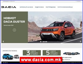 Automobili, www.dacia.com.mk