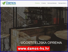 Ugostiteljska oprema, oprema za restorane, posue, www.damos-hs.hr