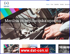 Energetika, elektronika, grejanje, gas, www.dat-con.si