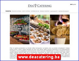 Ketering, catering, organizacija proslava, organizacija venanja, www.deacatering.ba
