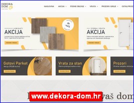 Podne obloge, parket, tepisi, www.dekora-dom.hr