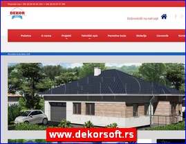 Građevinarstvo, građevinska oprema, građevinski materijal, www.dekorsoft.rs