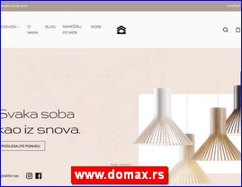 Nameštaj, Srbija, www.domax.rs