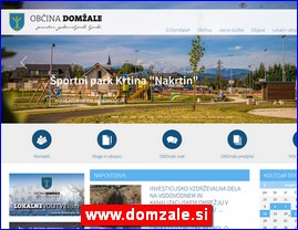 Gradovi, regije  , www.domzale.si