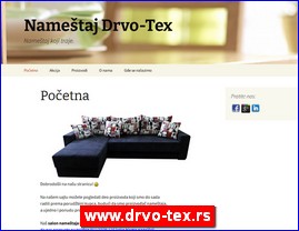 Nameštaj, Srbija, www.drvo-tex.rs