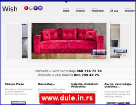 Nameštaj, Srbija, www.dule.in.rs