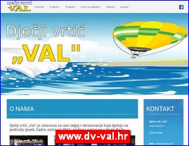 Vrti�i, zabavi�ta, obdani�ta, jaslice, www.dv-val.hr