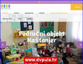 Vrti�i, zabavi�ta, obdani�ta, jaslice, www.dvpula.hr