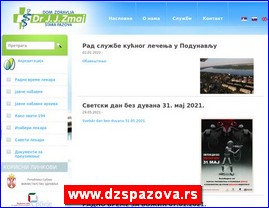 Ordinacije, lekari, bolnice, banje, laboratorije, www.dzspazova.rs