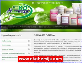 Hemija, hemijska industrija, www.ekohemija.com