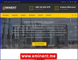 Energetika, elektronika, grejanje, gas, www.eminent.me