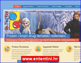 Igraonice, rođendaonice, www.ententini.hr