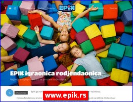 Igraonice, rođendaonice, www.epik.rs