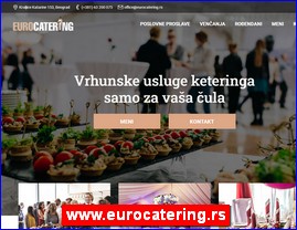 Ketering, catering, organizacija proslava, organizacija venanja, www.eurocatering.rs