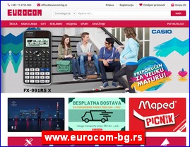 Kancelarijska oprema, materijal, kolska oprema, www.eurocom-bg.rs